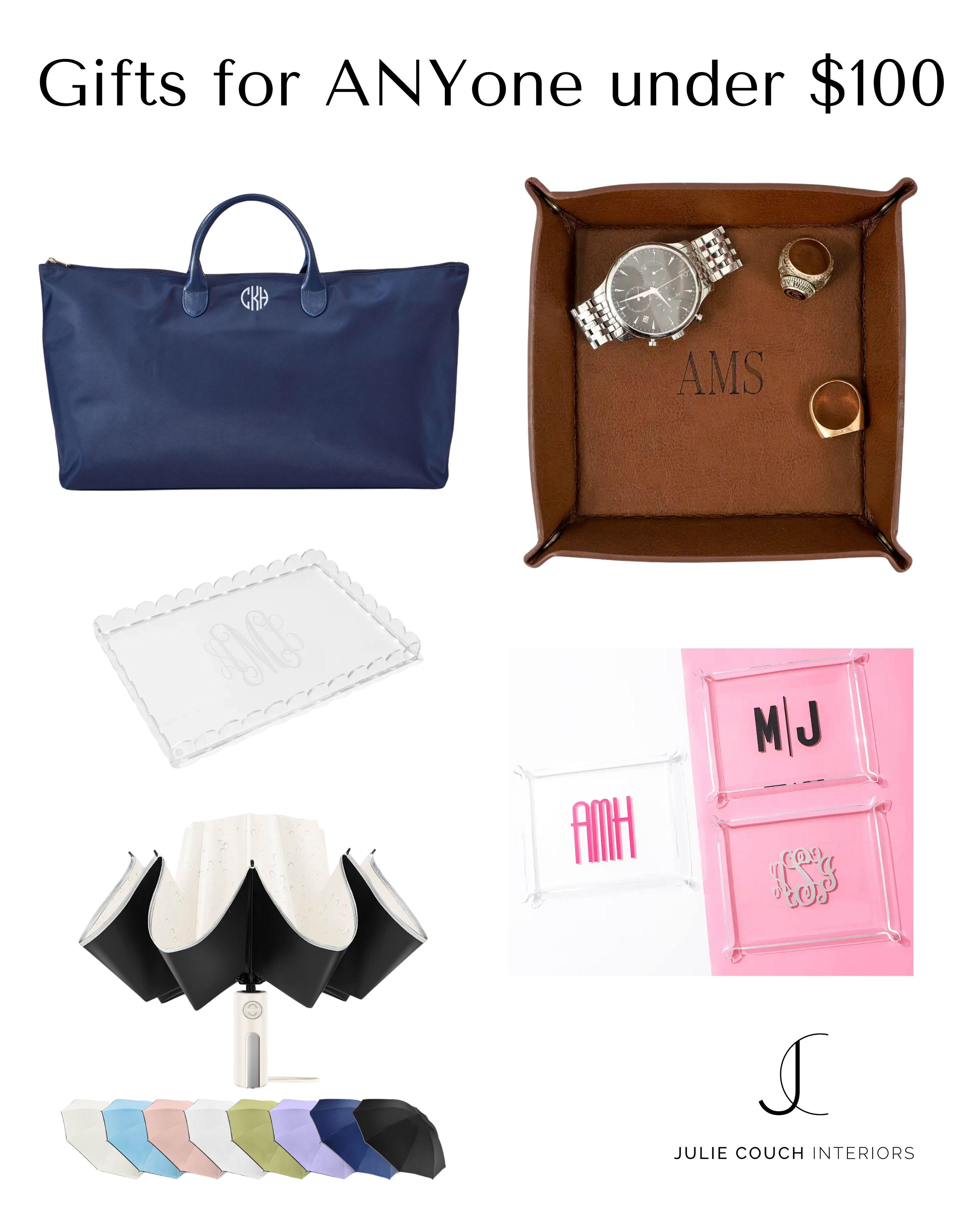 Great gifts for ANYONE under $100. Julie bought the umbrella which opens AND CLOSES for everyone in her family!  

 #LTKGiftGuide #LTKHome #LTKFindsUnder100