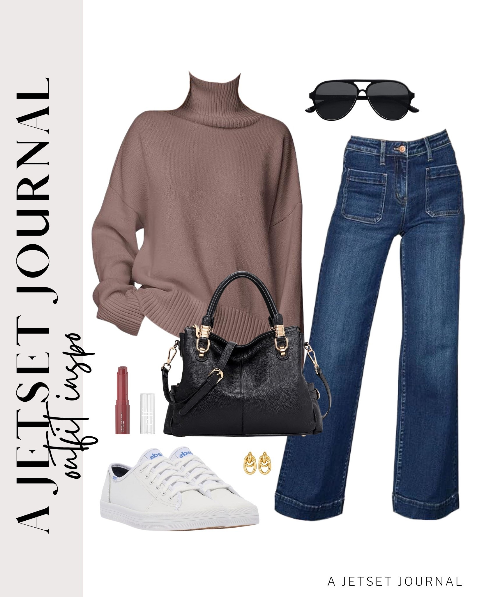 These jeans and turtleneck sweater are super comfy and stylish!
vegan leather purse, straight leg jeans, clogs, elf lip balm, casual look, vacation style, winter style, makeup must have, beauty favorite, winter outfit, functional bag, amazon fashion, affordable style

#LTKBeauty #LTKSeasonal #LTKU