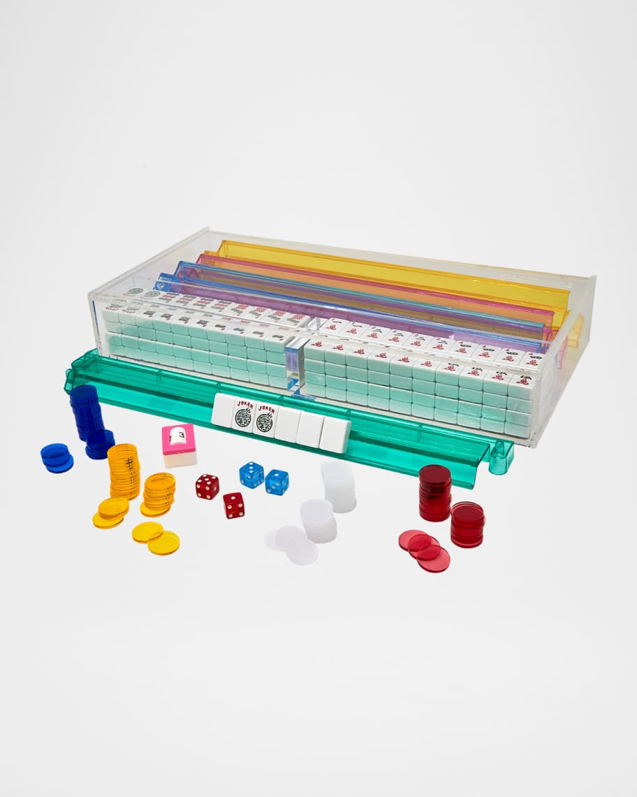Tizo Acrylic Mahjong Set | Neiman Marcus
