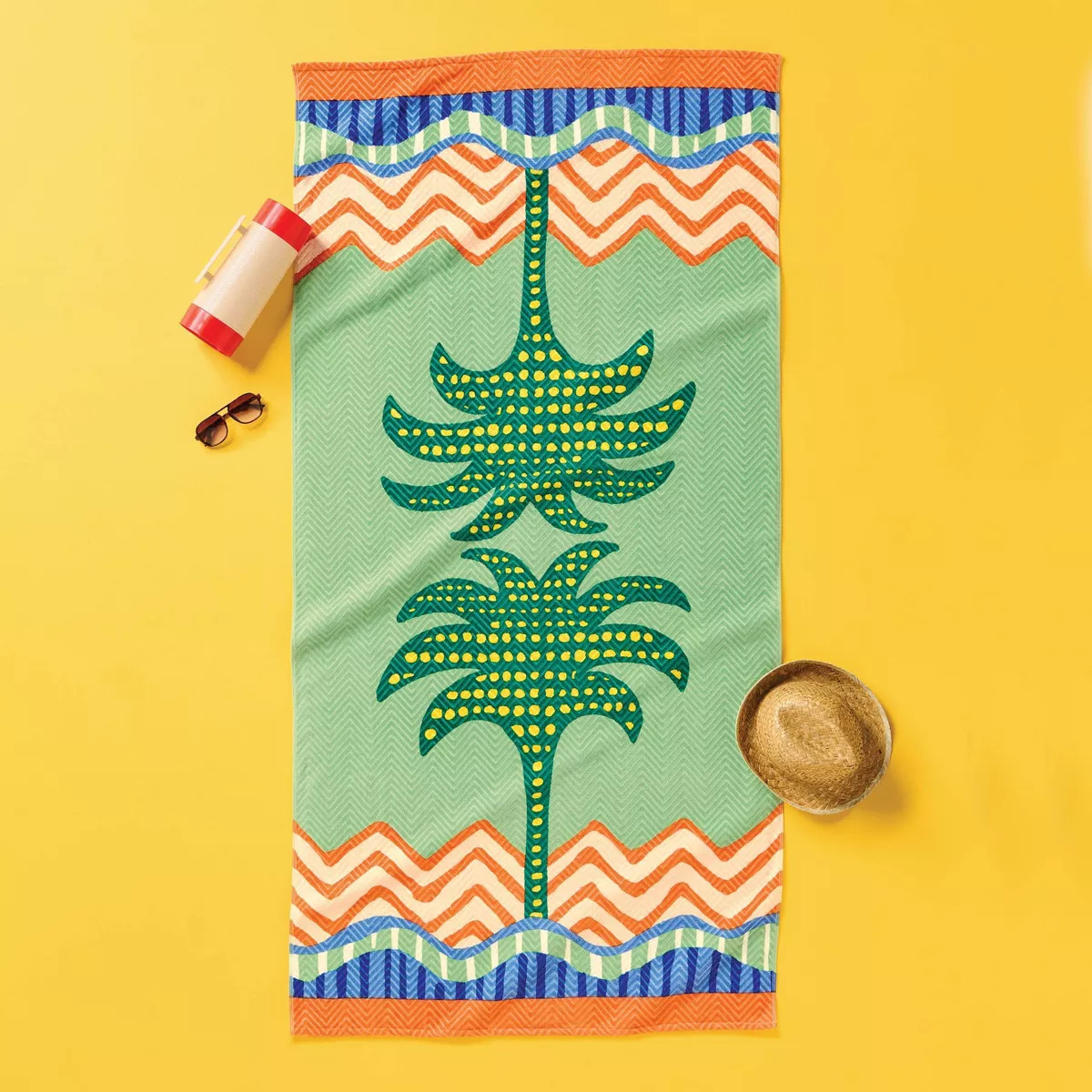 Palm Tree Beach Towel - Room Essentials™ | Target