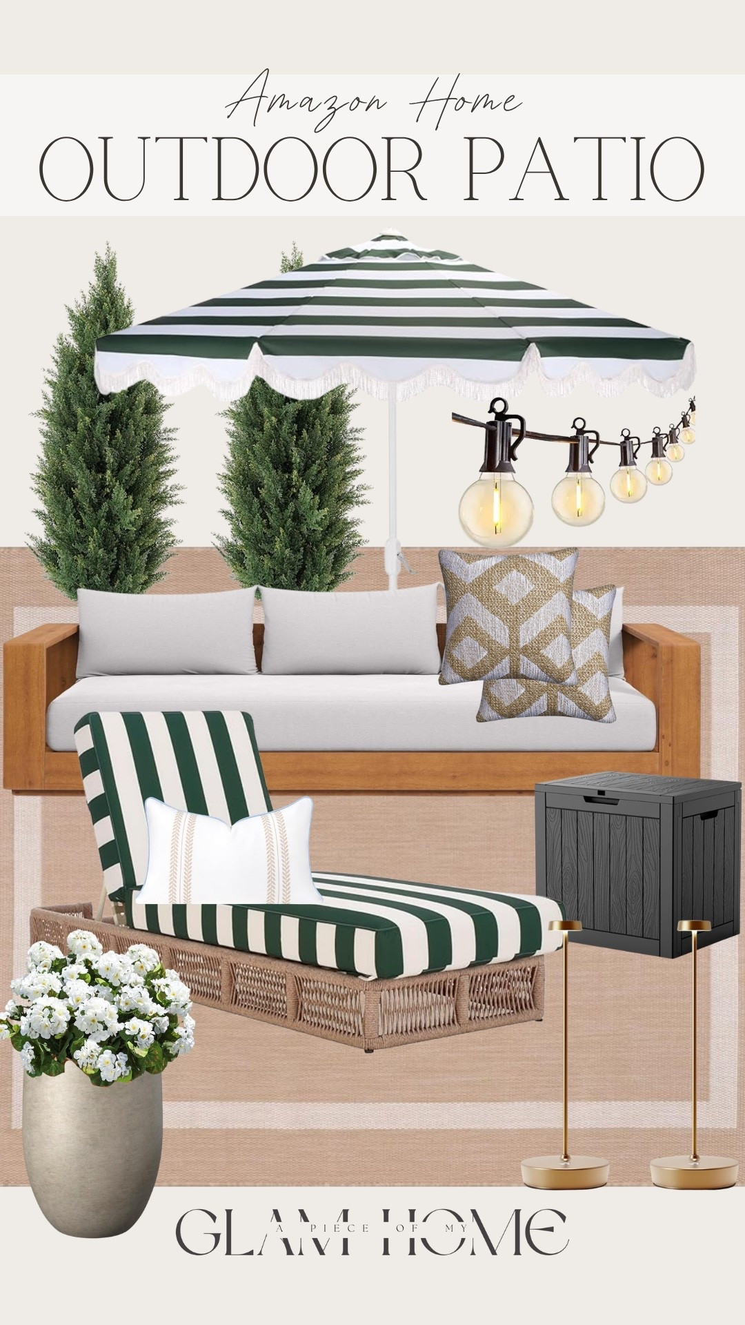 outdoor patio decor, patio inspo, amazon patio finds, outdoor living, backyard aesthetic, patio furniture, cozy patio, outdoor seating, patio makeover, backyard ideas, summer patio, outdoor rugs, patio lighting, string lights outdoor, outdoor entertaining, patio styling, backyard oasis, outdoor decor ideas, patio accessories, affordable patio decor, amazon home finds, outdoor refresh, patio vibes, deck decor, porch styling, garden patio, outdoor lounge, neutral patio decor, modern patio, cozy backyard

#LTKHome #LTKdayinmylife #LTKSeasonal