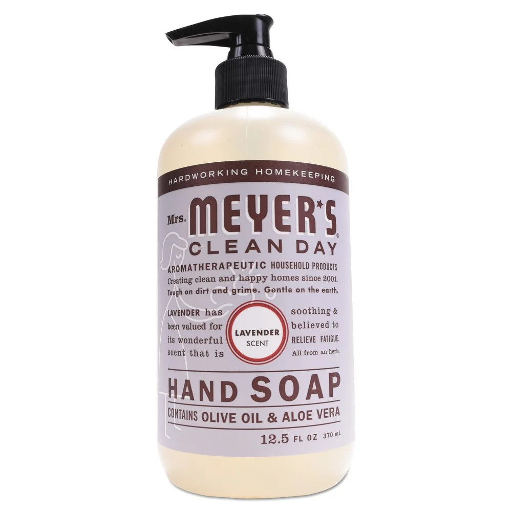 Mrs. Meyer’s Liquid Hand Soap, Lavender, 12.5 Fluid Ounces | Walmart (US)