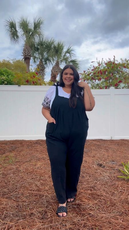 This jumpsuit from BloomChic is super comfy and cute! Perfect to throw on and look put together with minimal effort! 

#LTKmidsize #LTKsalealert #LTKplussize