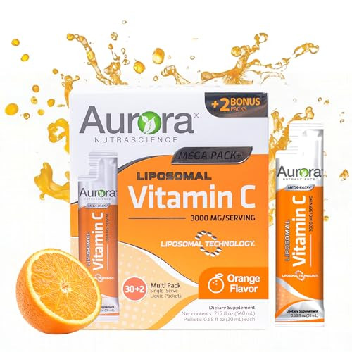 Aurora Nutrascience Mega-Pack Liposomal Vitamin C | Amazon (US)