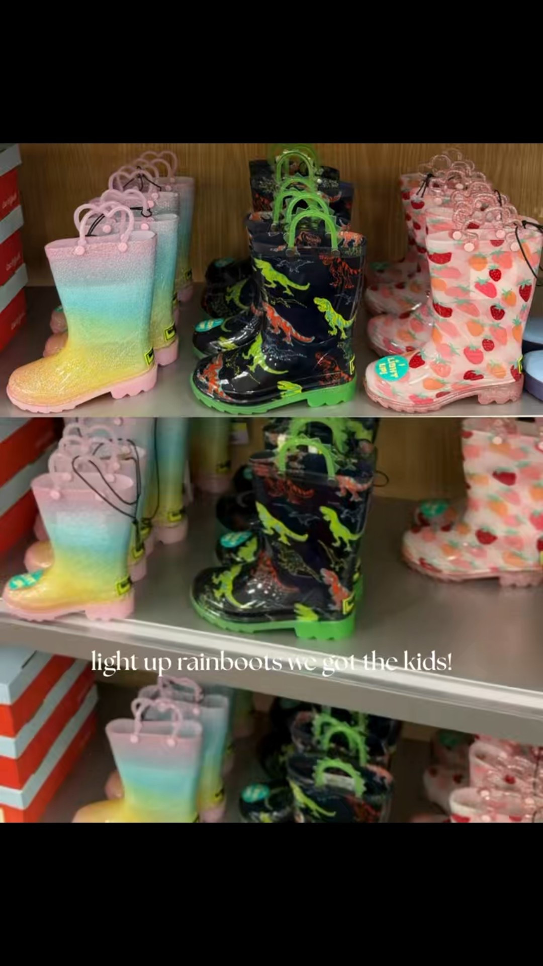 These are the light up rain boots we got the kids! They love them! 

#LTKKids #LTKgrwm #LTKmomlife