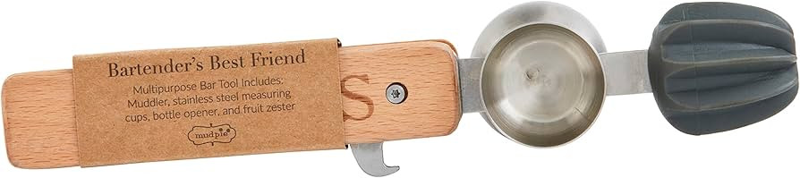 Mud Pie Bar Multi Tool, 8 3/4", BROWN | Amazon (US)