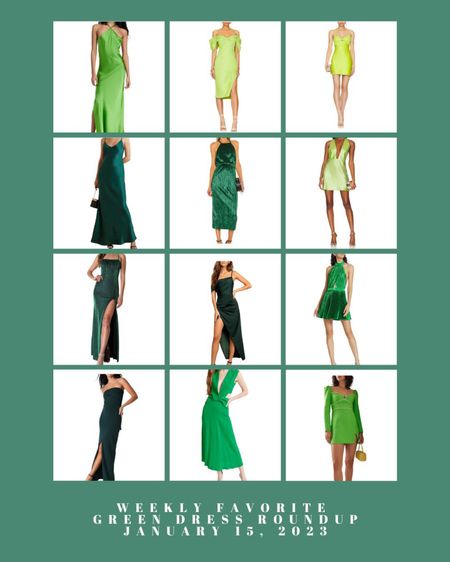 Weekly Favorites- Green Dress Roundup- January 15, 2023 #Green #Greendress #Greenmaxidress #Greenmididress #Greenminidress #weddingguestdress #Greenweddinguestdress #Greenbridesmaiddress #Greencasualdress #Greenfancydress #partydress #bodycondress

#LTKFind #LTKwedding #LTKSeasonal