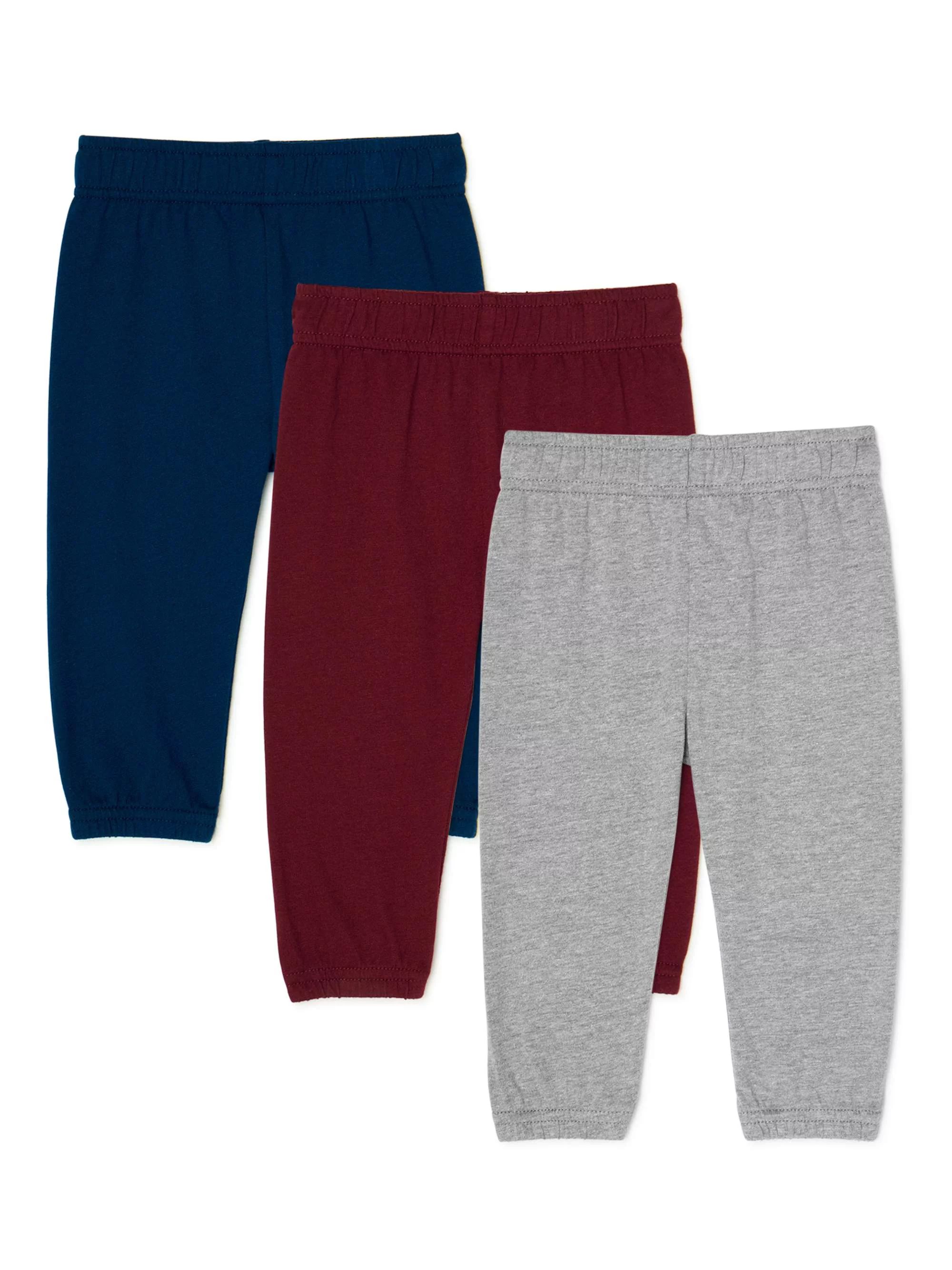 Garanimals Baby Boy Jersey Joggers, 3-Pack | Walmart (US)