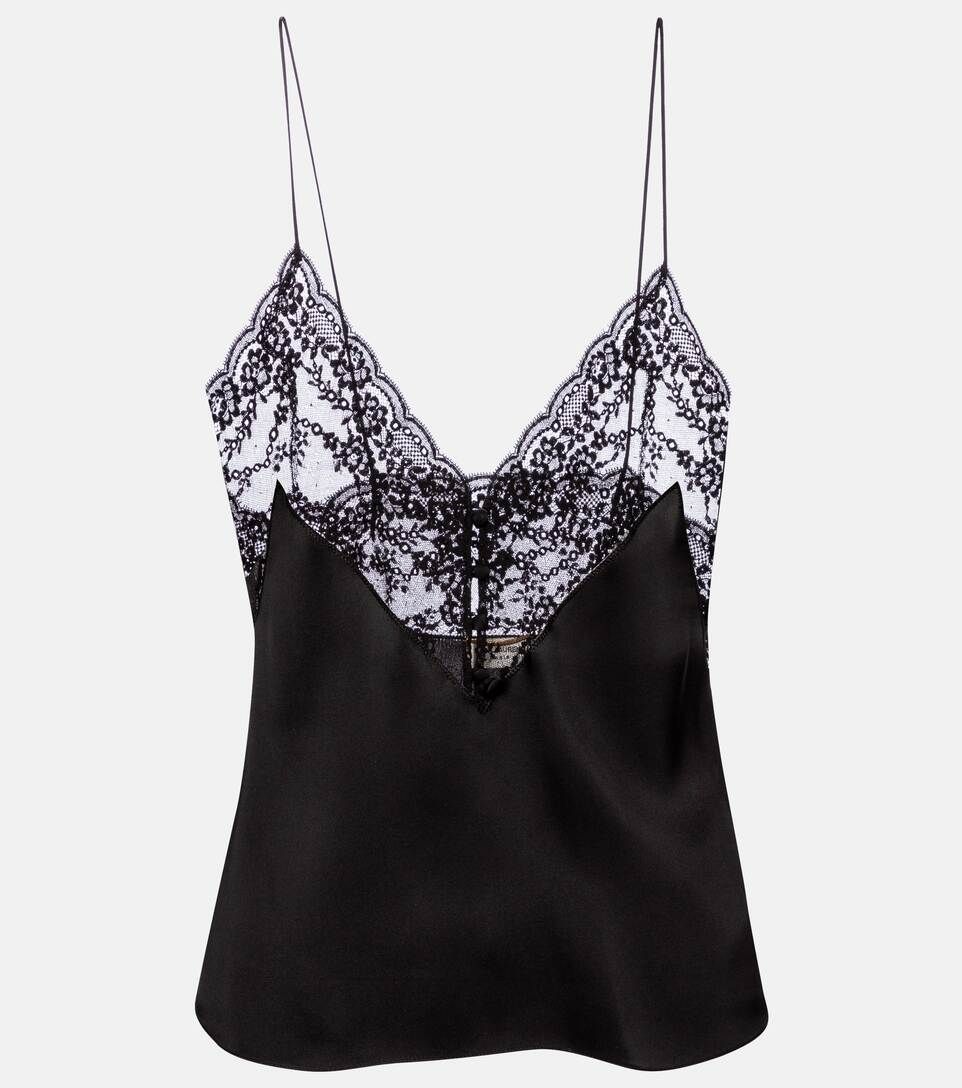 Silk charmeuse camisole | Mytheresa (FR)