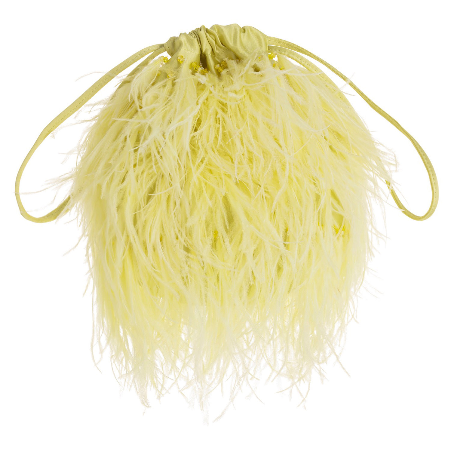 Grace Feather Bag - Citrine | Oroton | Oroton