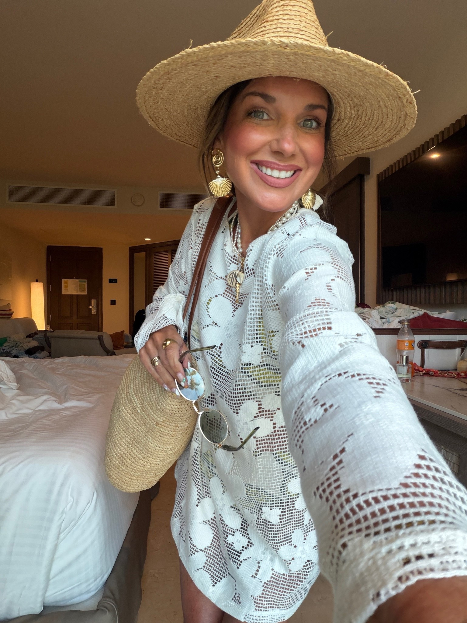 Boat day fit!! Still love this swimsuit from Walmart!! It is sold out but linking similar swimsuits. 
Love this Amazon coverup too. 
So cute.

#LTKSeasonal #LTKTravel #LTKSwim