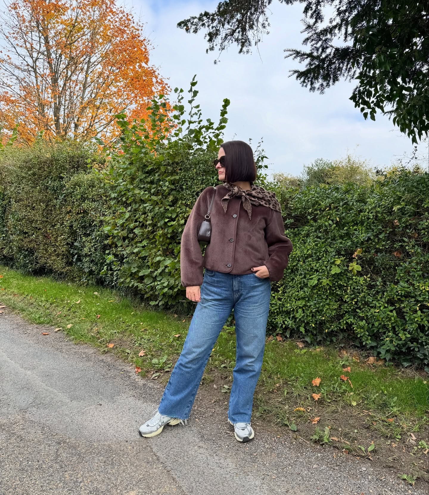 Rich brown tones and textures 🤎

I am wearing a Size 12 in the jacket.

#LTKuk #LTKautumn #LTKwinter