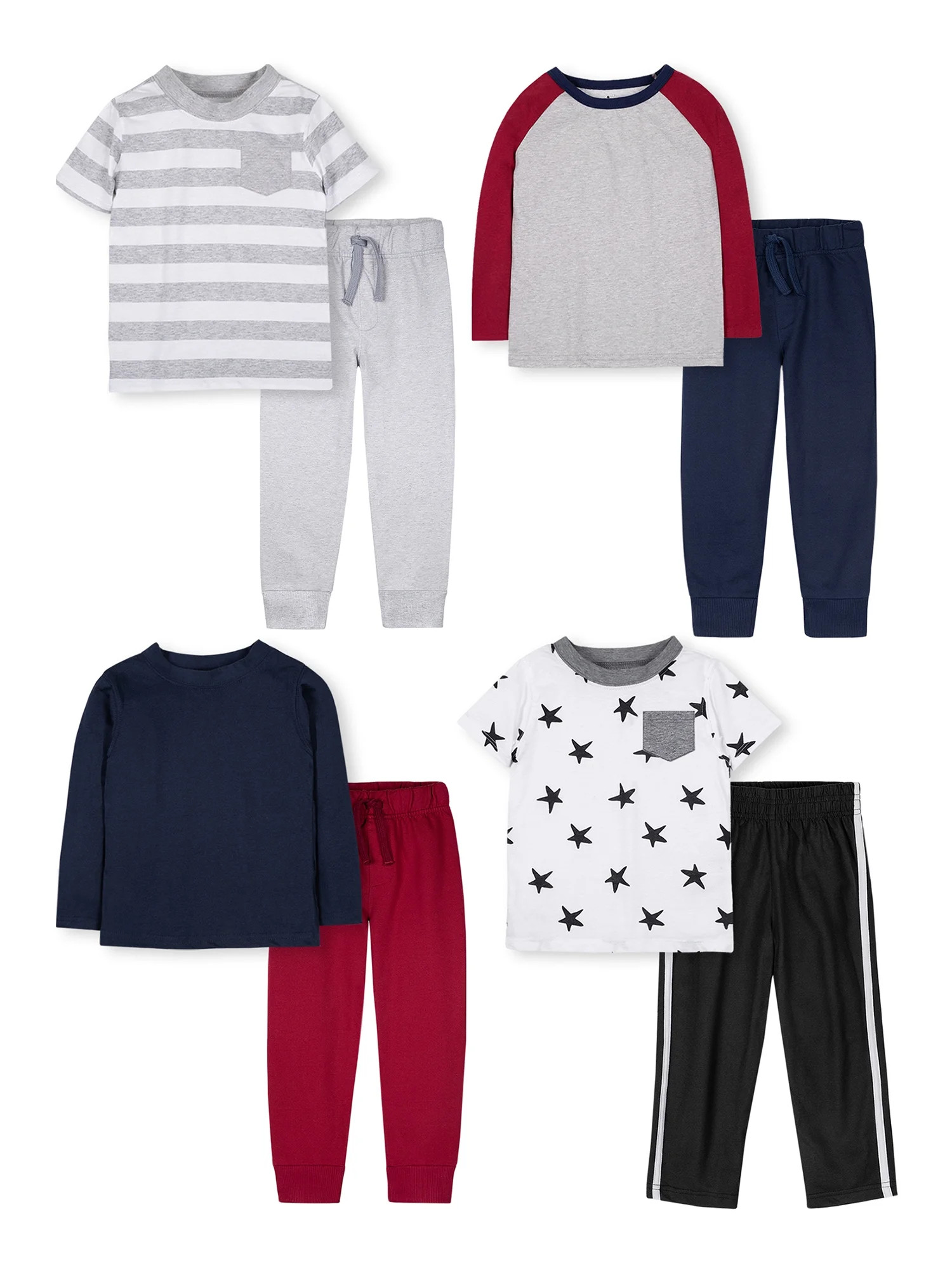 Little Star Toddler Boy 8 Pc Mix & Match Set, Size 12 Months-5T | Walmart (US)