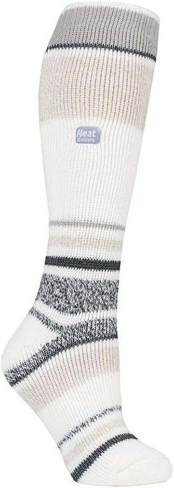 Heat Holders Ladies Over The Calf Warm Knitted Snowboard Snow Sports Ski Socks | Amazon (US)