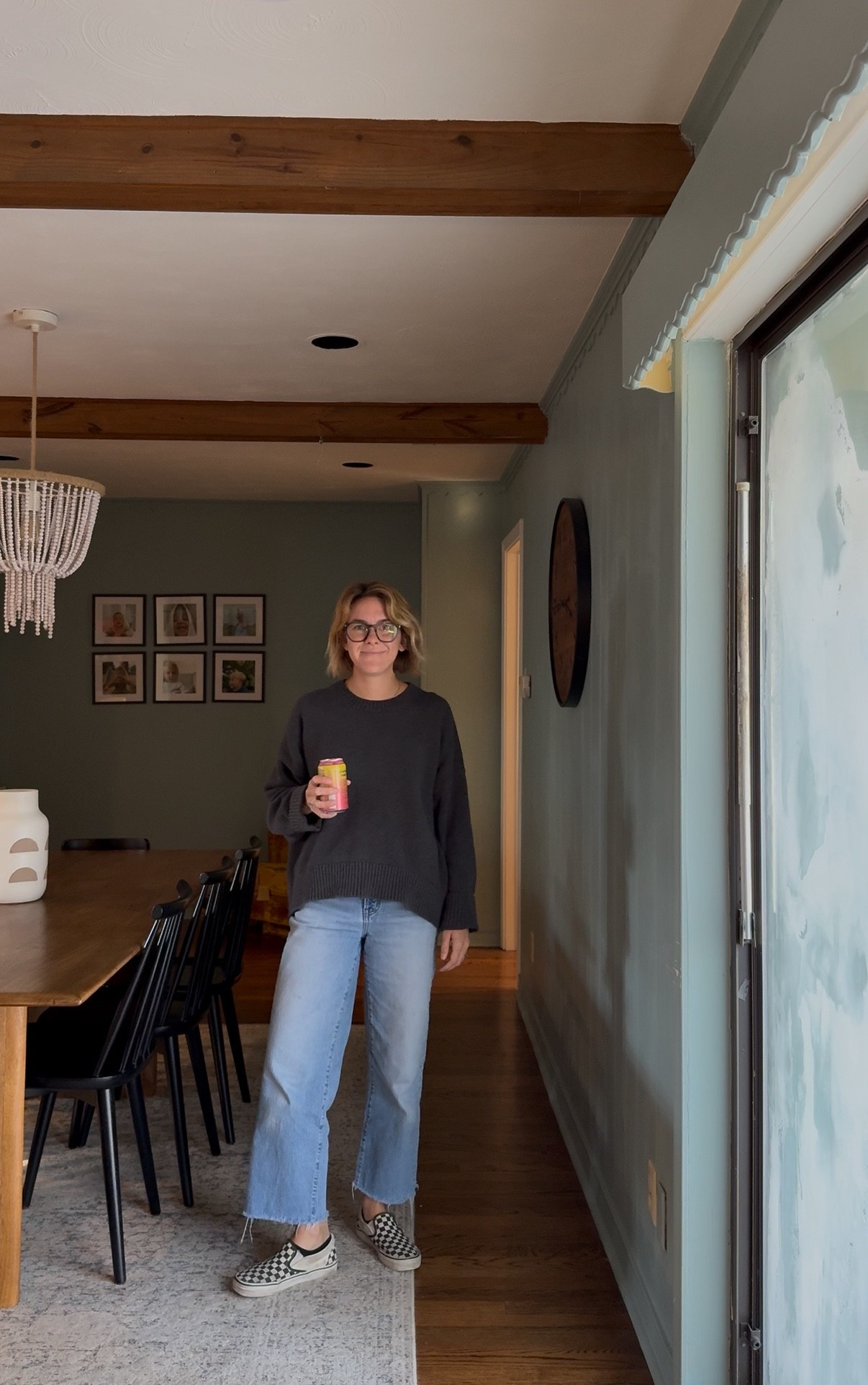 Sweater is 100% cotton and under $40. I sized up to a large. 

#oversizedsweater #cottonsweater 

#LTKStyleTip #LTKSeasonal #LTKFindsUnder50