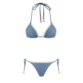 Awaken Denim Crochet Bikini            
        
            

    
    
    











    

  ... | ZIMMERMANN (US, CA, EU, MENA)