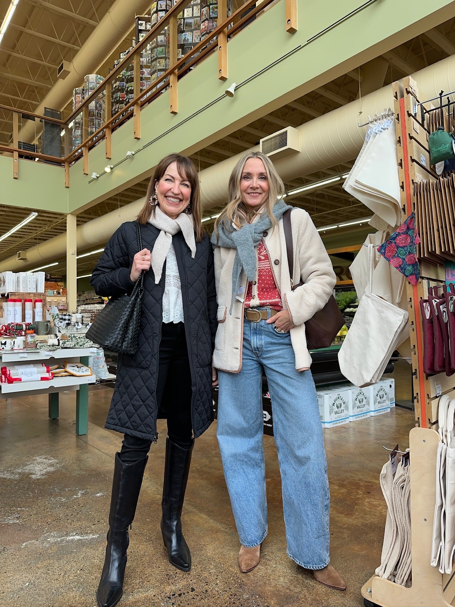 Cute & cozy winter lunch outfit!! Love the triangle neck scarf trend 👏

#LTKSeasonal #LTKOver40 #LTKootd