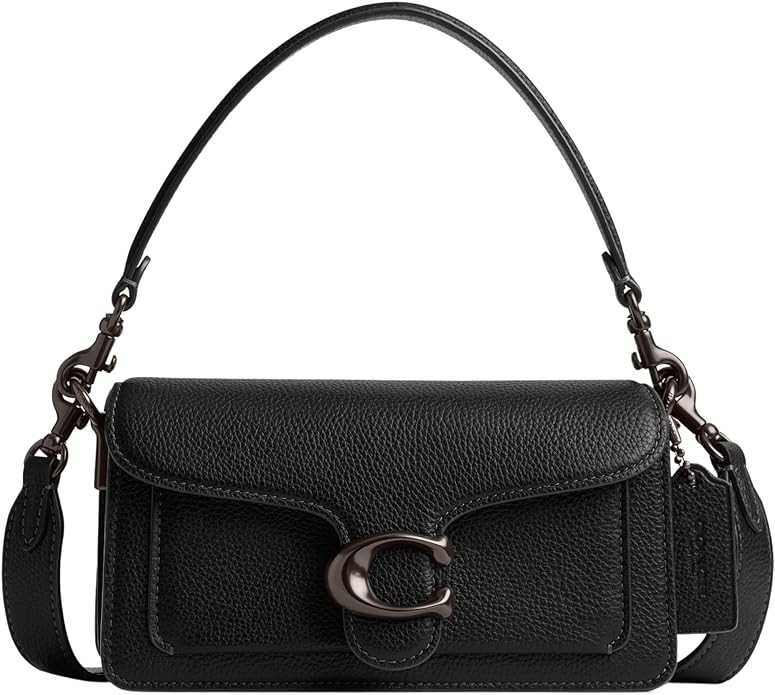 Coach Womens Polished Pebble Leather Tabby Shoulder Bag 20 | Amazon (US)