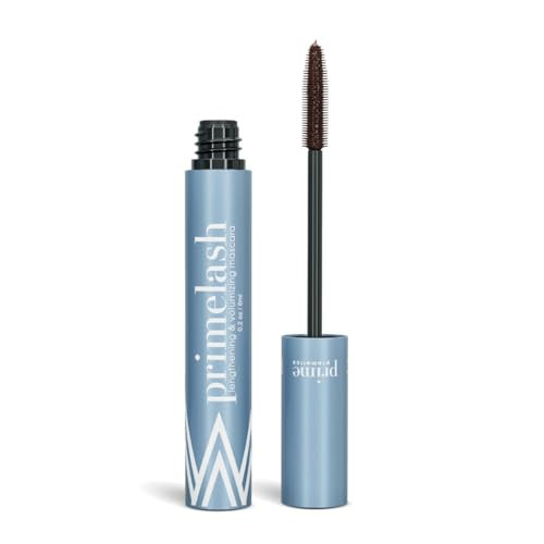 Prime Prometics PrimeLash Mascara for Older Women – Volumizing, Incredible Length in 2 Coats – Long-Stay, Zero Clumps, Hypoallergenic (Brown) | Amazon (US)