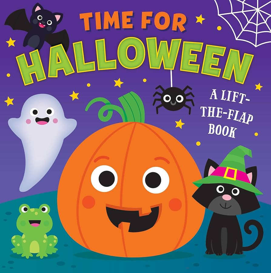 Time For Halloween: A Lift-The-Flap Book - Perfect for Toddlers, Ages 1-3 - Colorful Halloween Bo... | Amazon (US)