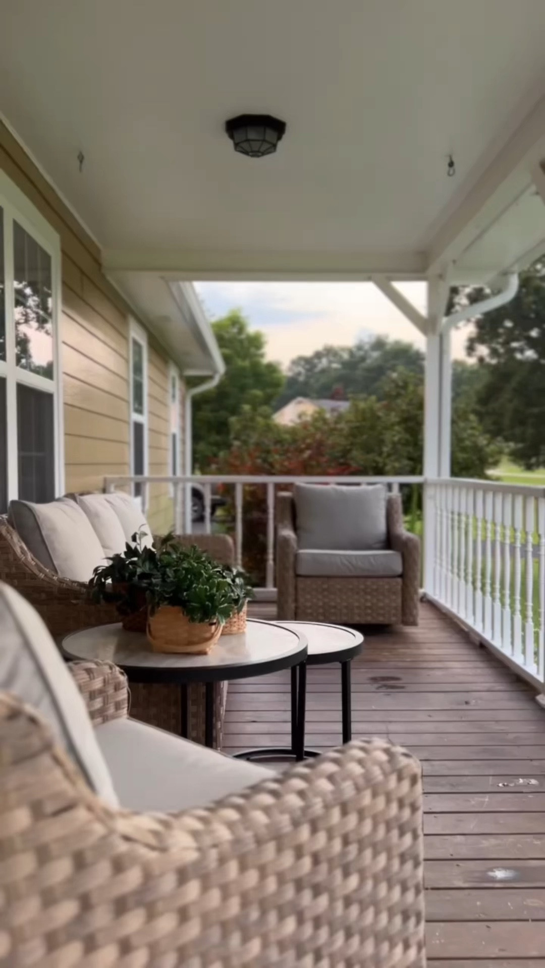 ATTENTION! This viral outdoor set is finally BACK IN STOCK! 

Not to be dramatic or anything — but it was out of stock for a solid six months. Now it's back and $200 off! 

Oh the sunsets I'll watch from this spot! 🌞 

#LTKsalealert #LTKhome