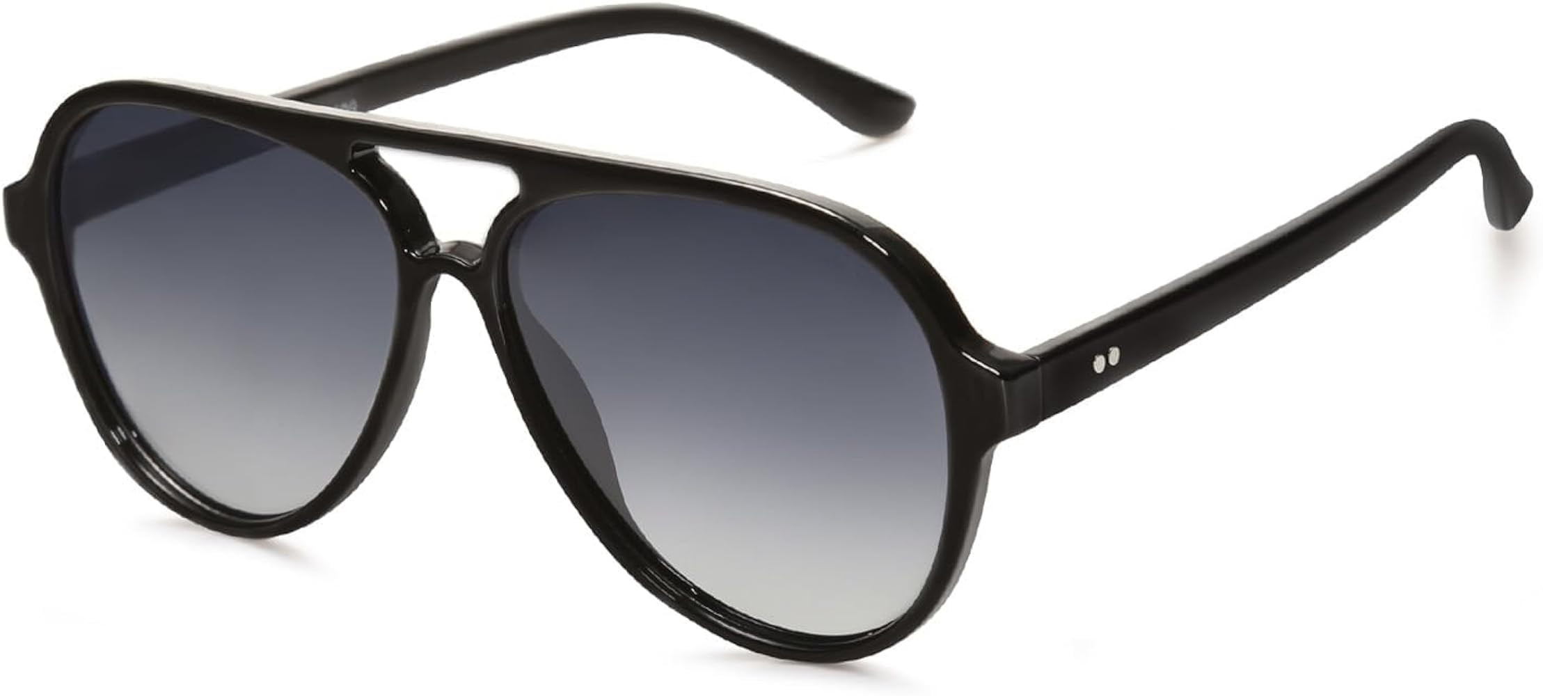 SOJOS Classic Polarized Aviator Sunglasses for Women Men, Retro Trendy Aviators Shades SJ2201 | Amazon (US)