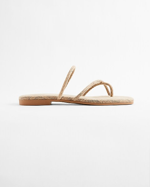 Strappy Slide Sandals | Express