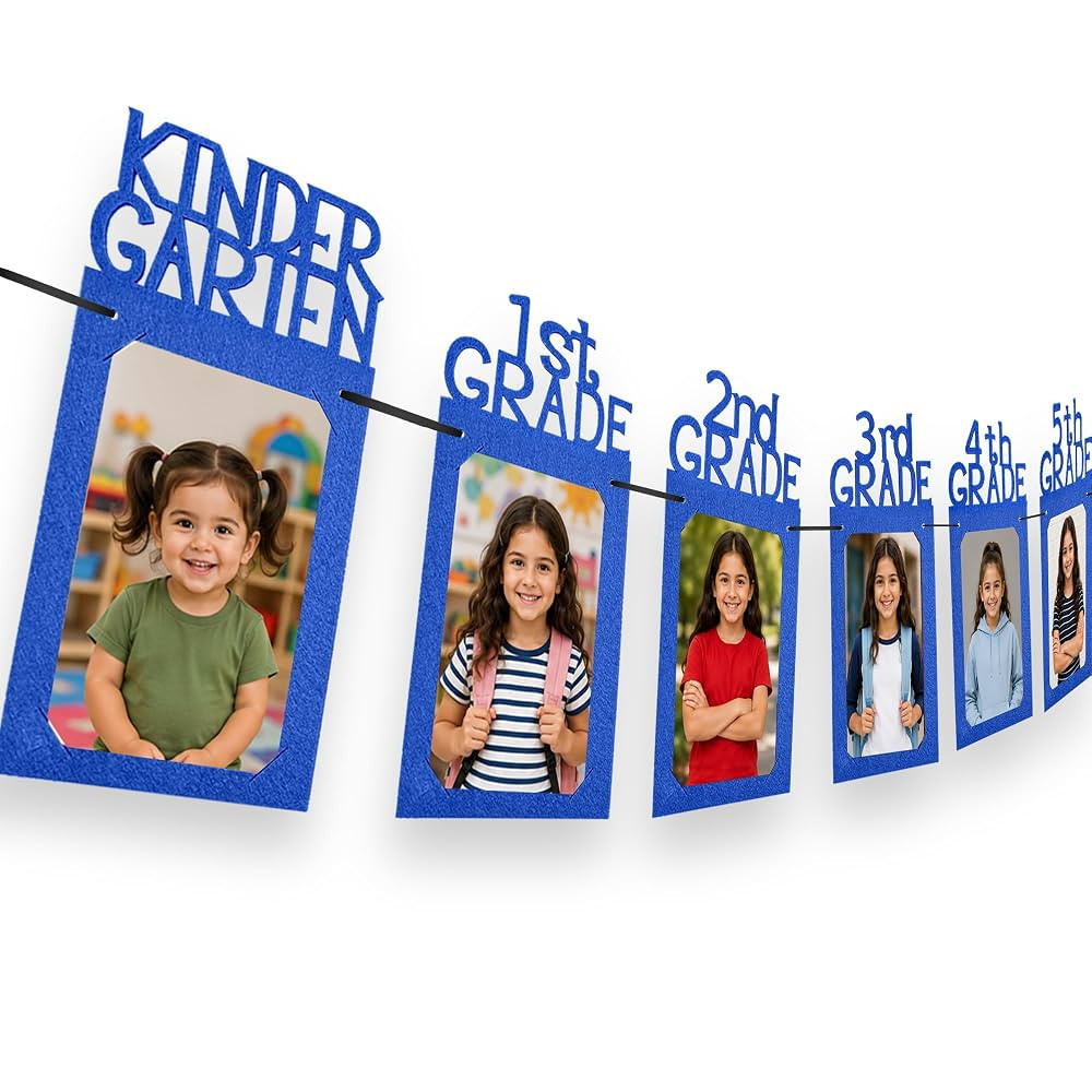 KatchOn, K-12 Graduation Photo Banner - 10 Feet | Blue Grad Picture Banner | Personalized Graduat... | Amazon (CA)