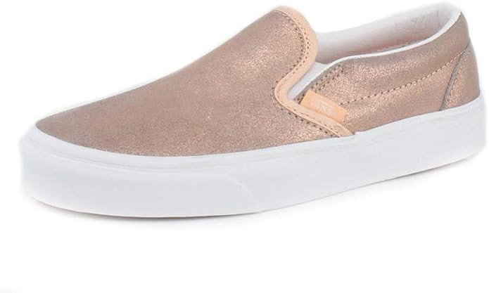 Vans Mens U Clasic Slip ON Rose Gold Size | Amazon (US)