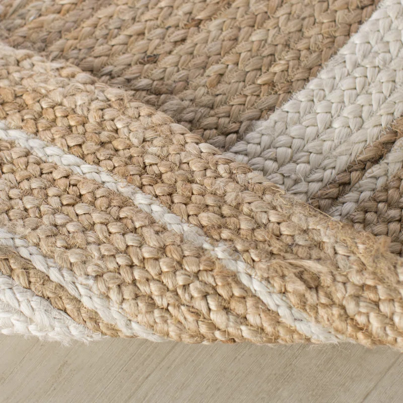 Lerma Jute/Sisal Area Rug in Off-White/Tan/Beige/Taupe Brown | Wayfair North America
