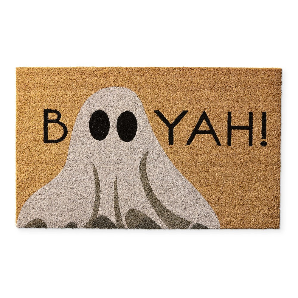 Williams Sonoma BOO Yah! Doormat | Williams-Sonoma