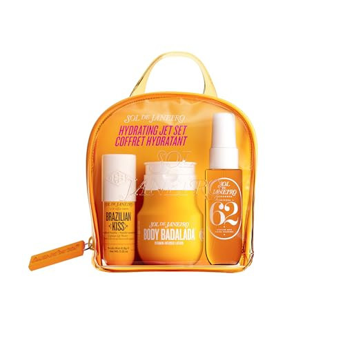Sol de Janeiro Hydrating Jet Set Cheirosa 62 Travel Size Skincare Minis | Amazon (US)