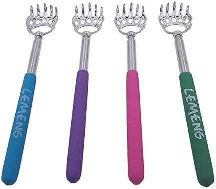 Amazon.com: (4-Pack) Telescoping Back Scratcher , LEMENG Portable Extendable Telescopic Bear Claw... | Amazon (US)
