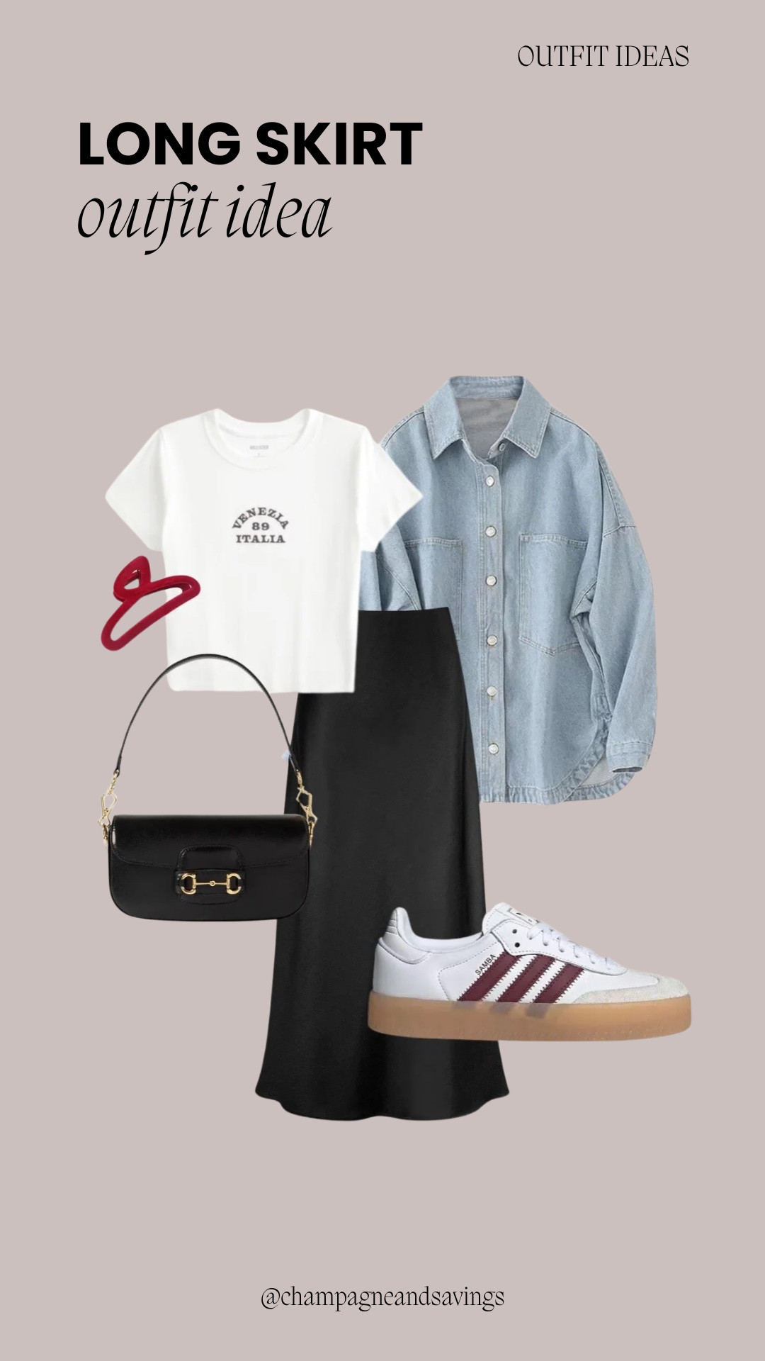 Long skirt outfitt

#LTKFindsUnder100 #LTKFindsUnder50 #LTKootd
