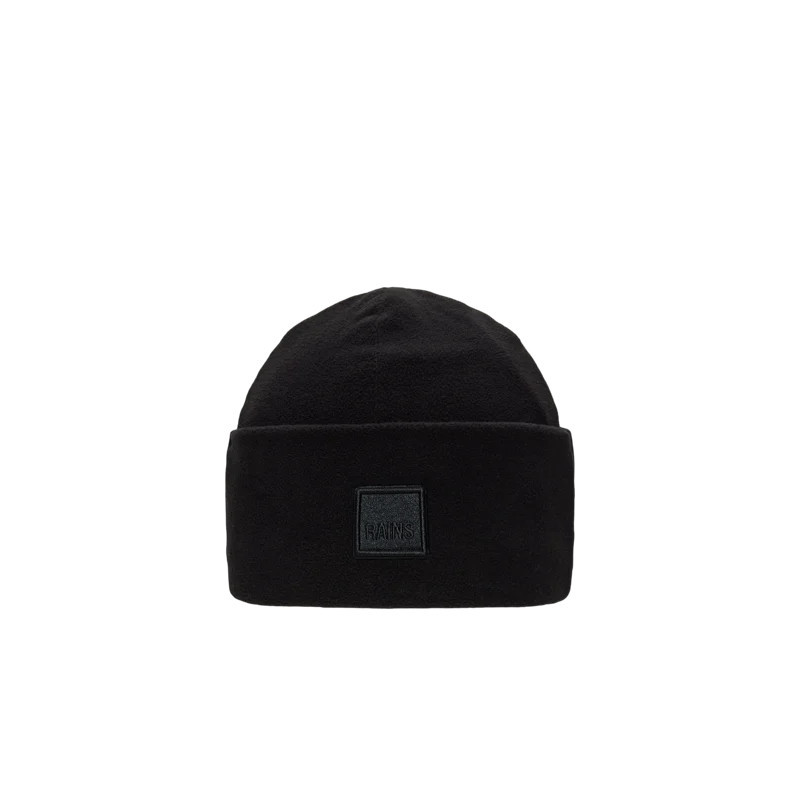 Rains Fleece Beanie - Black - ONE SIZE | Verishop