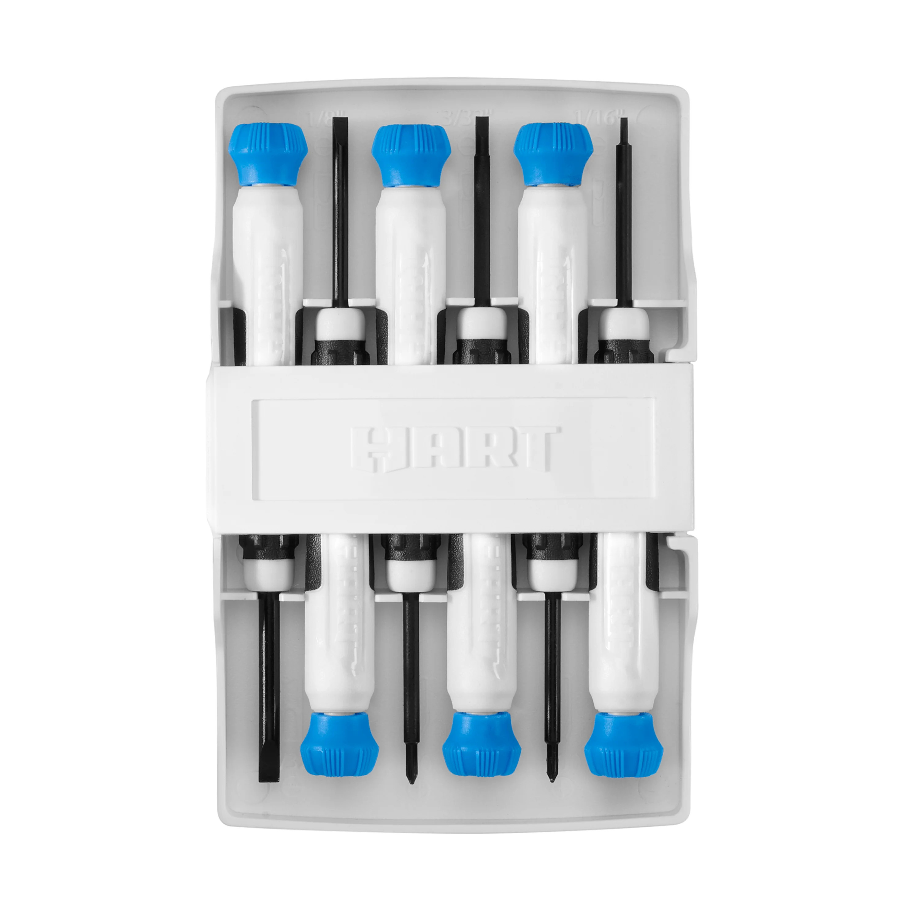 HART 6-Piece Precision Screwdriver Set with Comfort Grip | Walmart (US)