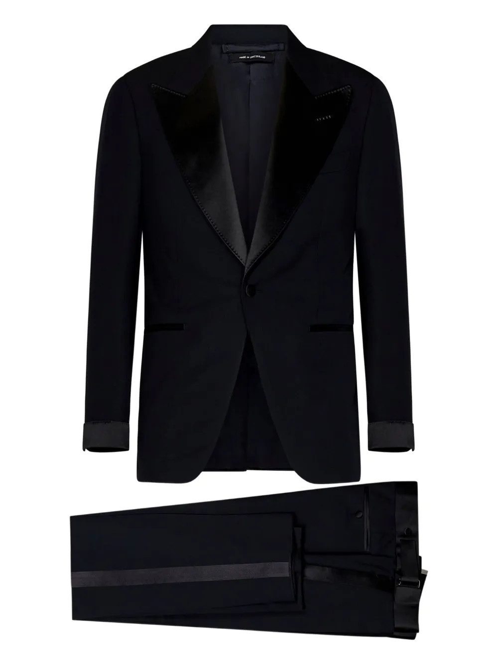 single-breasted wool suit | Farfetch Global