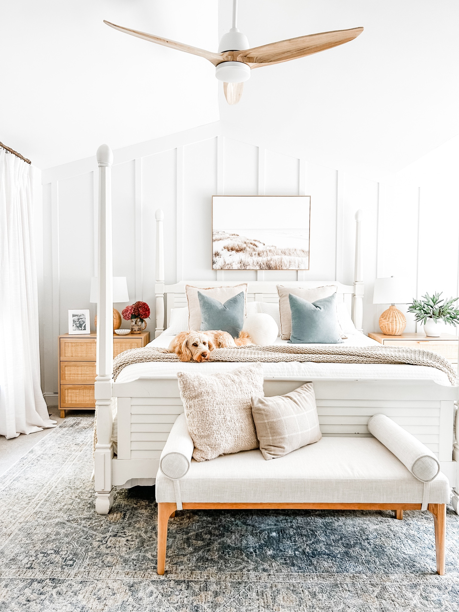 Bedroom Makeover Reveal!

Cozy neutral bedroom decor from Amazon and Target!

Pinch pleat drapes, room darkening shade, woven Roman shade, end of the bed bench, natural ceiling fan, 3 blade ceiling fan with light, velvet throw pillow covers, neutral bedding, oversized nightstands, natural light wood nightstand, bedside table with storage, nightstand with drawers, bedding, soft sheets, memory foam sleeping pillow, artificial eucalyptus stems, chunky knit throw blanket. 
#bedroom #amazon #target

#LTKstyletip #LTKfindsunder50 #LTKhome