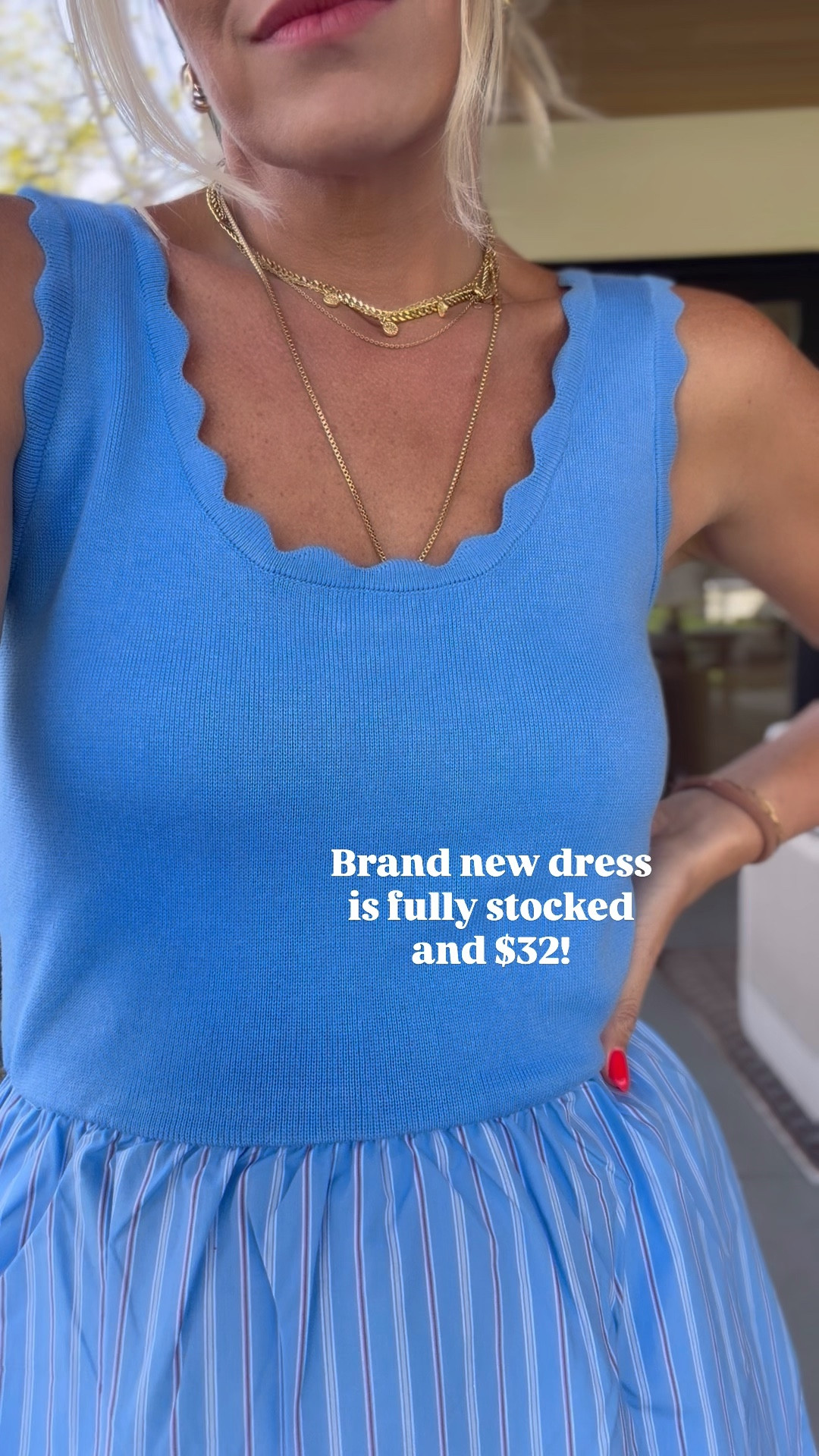 I’m wearing a size small!