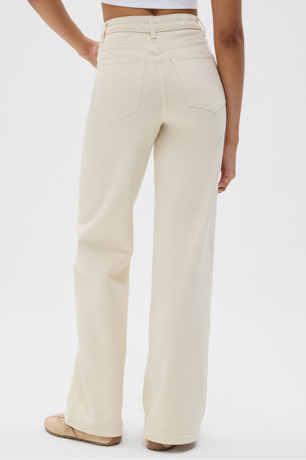 High Rise Wide Leg Jean | Fabletics