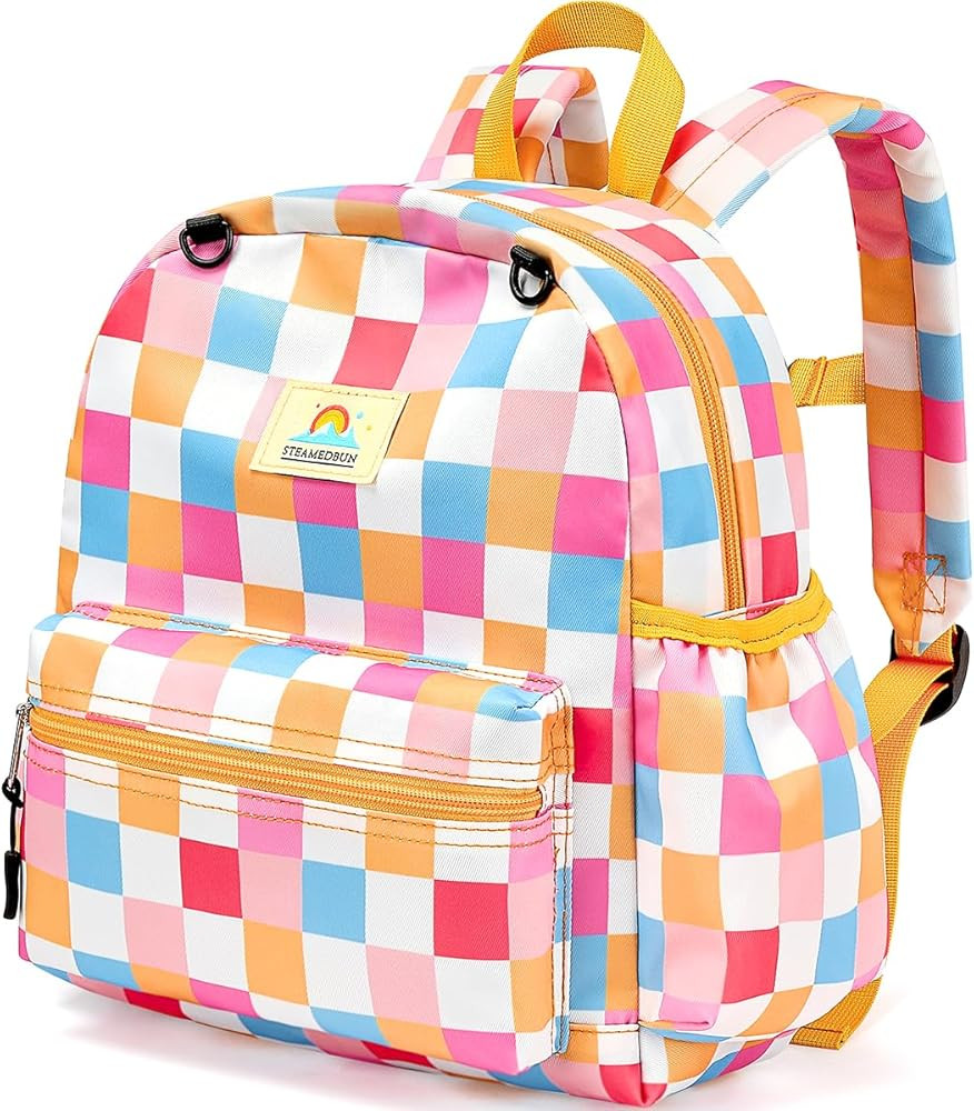 STEAMEDBUN Toddler Backpack Boys Girls 2-4, Preschool Daycare Backpack -12inch | Amazon (US)