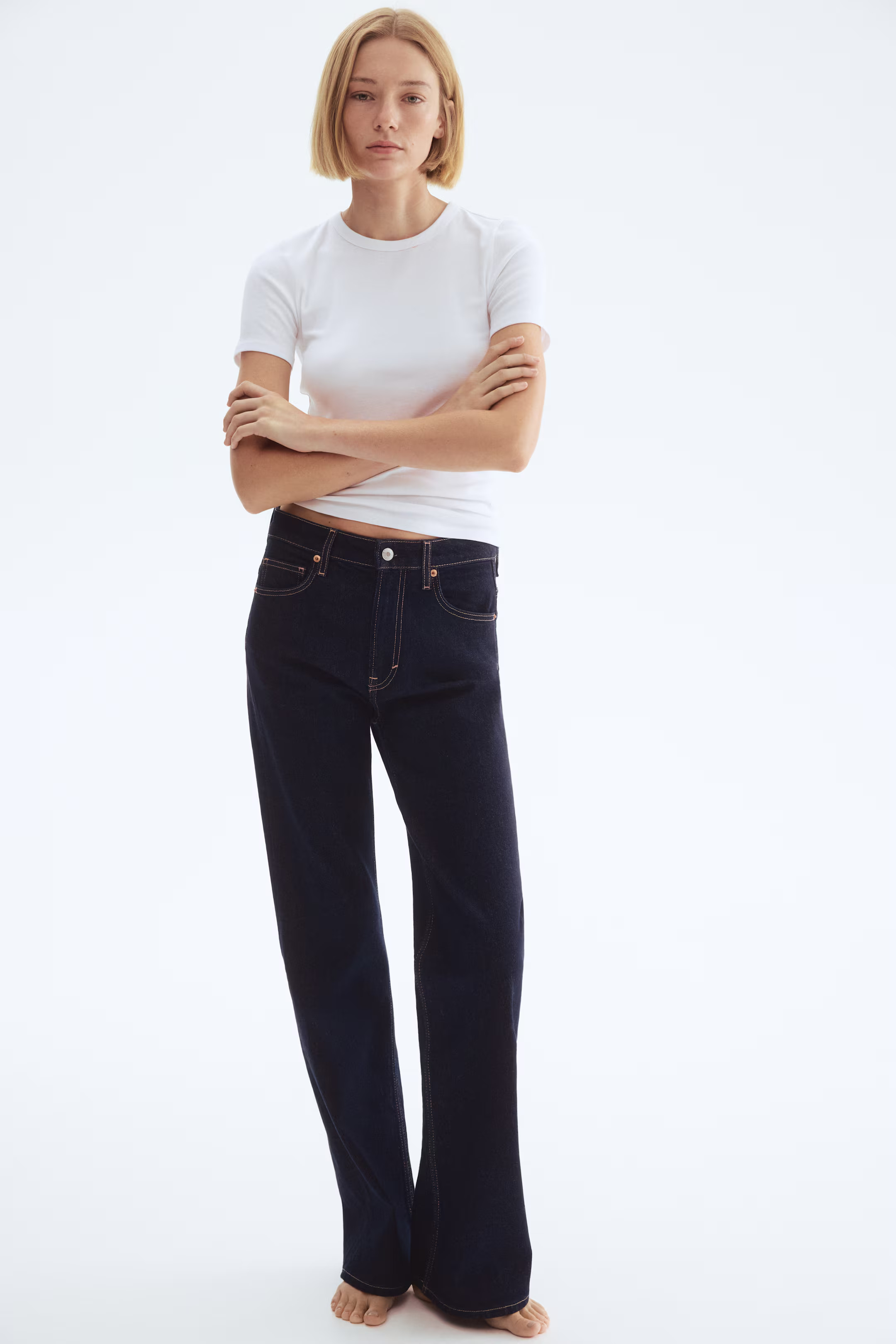 Bootcut High Jeans | H&M (UK, MY, IN, SG, PH, TW, HK)