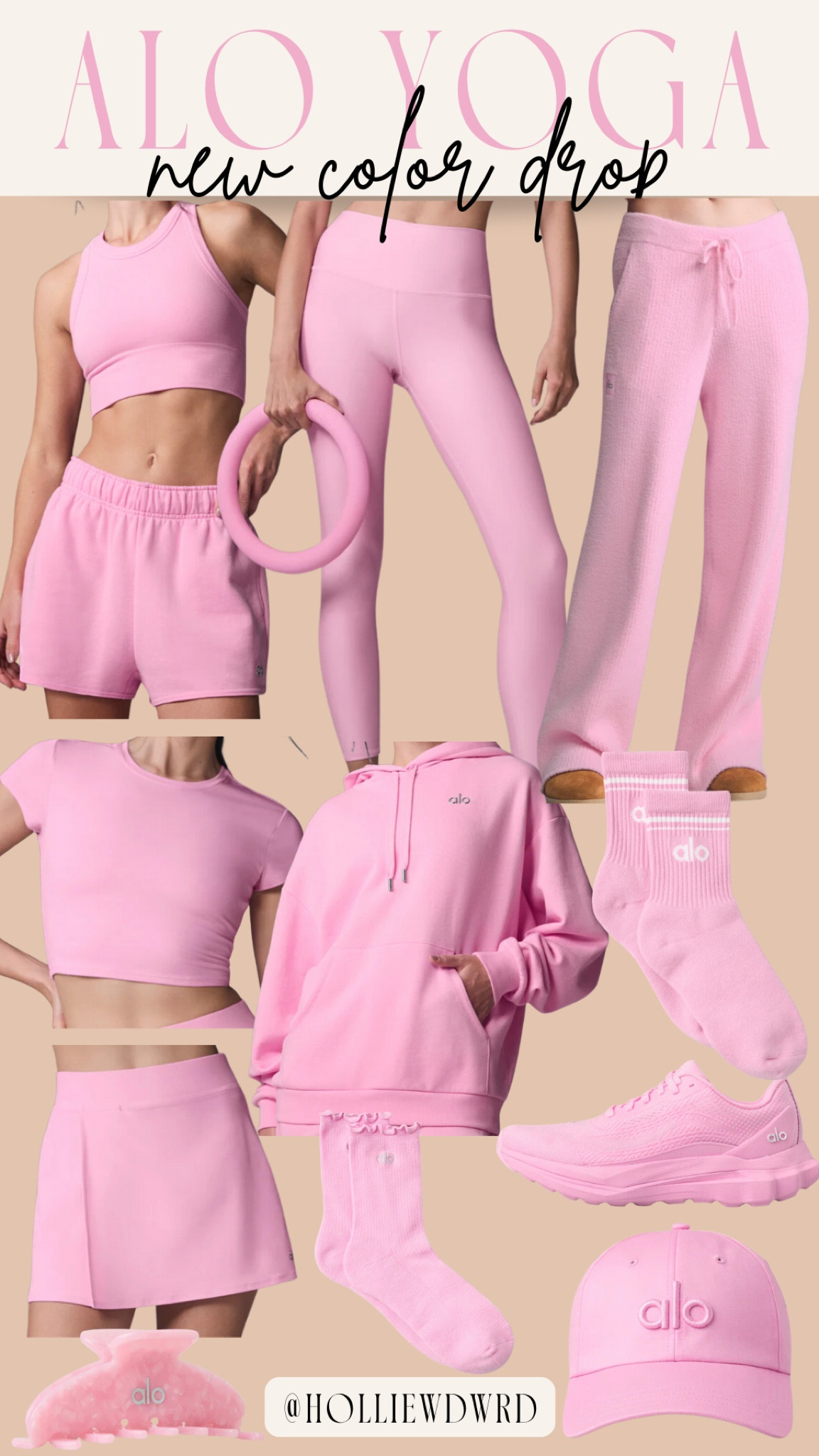 Alo yoga new color: sweet pink 🎀

#LTKFitness #LTKActive #LTKStyleTip