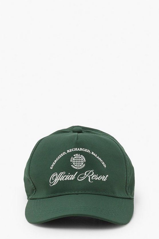 Slogan Detail Cap | Boohoo.com (US & CA)