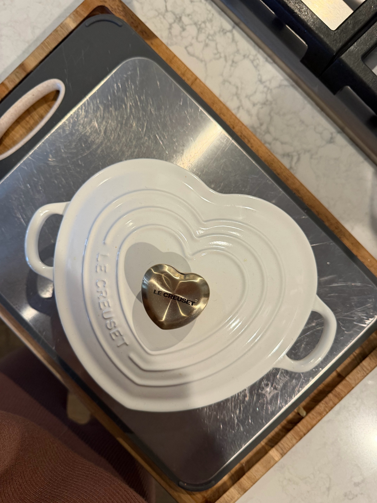 I absolutely love this heart shaped cast iron cookware from Le Creuset. It is the perfect dish for the holidays and can be used all the way through Valentine’s Day.. I love to bake cinnamon caramel French bread pudding to serve for breakfast in this perfect dish.

#LTKSeasonal #LTKGiftGuide #LTKHoliday