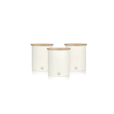 Swan Nordic Set of 3 Cannisters in White at Nordstrom | Nordstrom