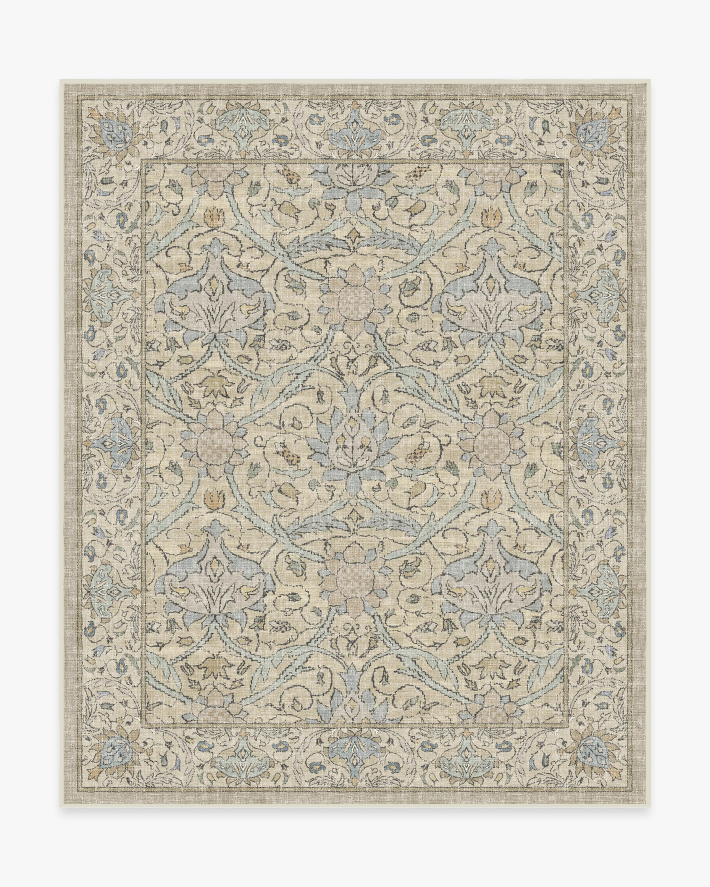 Morris & Co. Montreal Natural Jade Rug | Ruggable