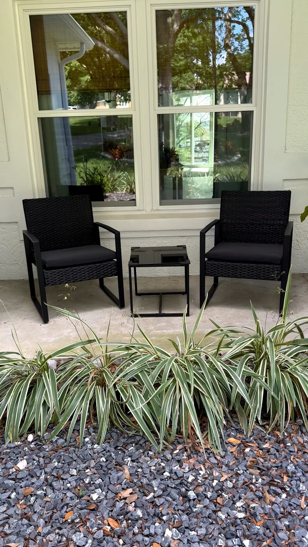 Cute patio chat set, outdoor furniture, amazon home, front porch decor

#LTKHome #LTKdayinmylife #LTKSeasonal