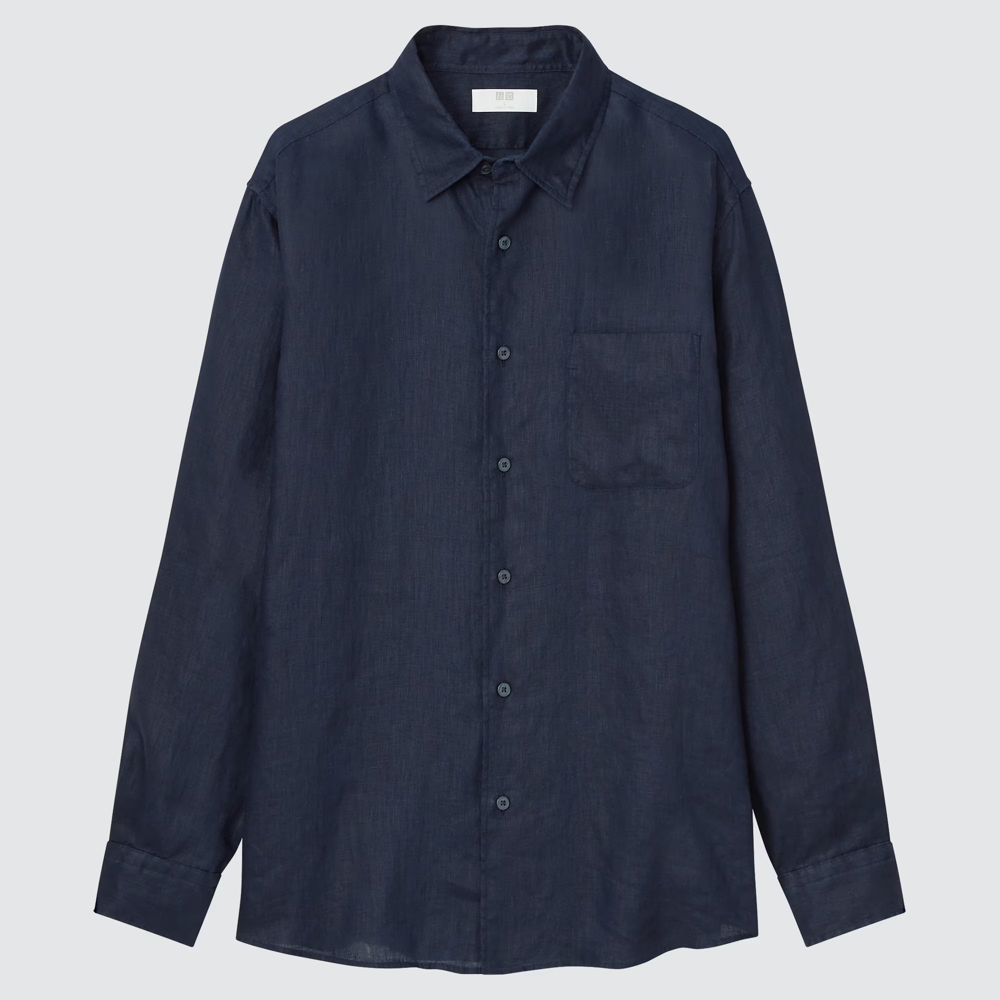 Premium Linen Long-Sleeve Shirt (Men) | UNIQLO US | UNIQLO (US)