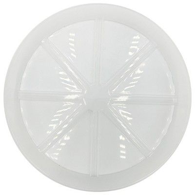 Classic Home and Garden 10" Plastic Planter Saucer Clear | Target